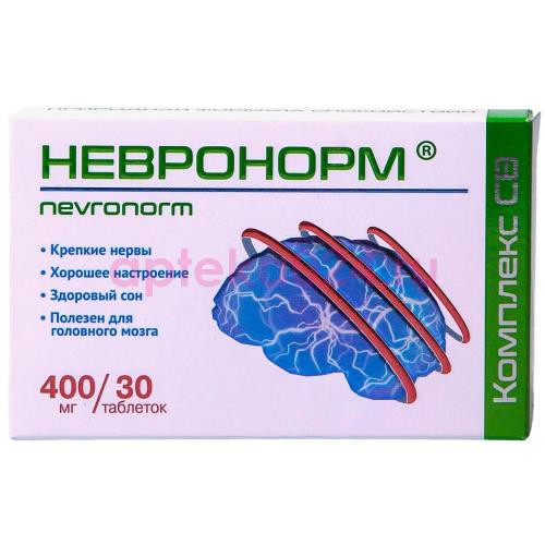 Невронорм таблетки 400мг №30