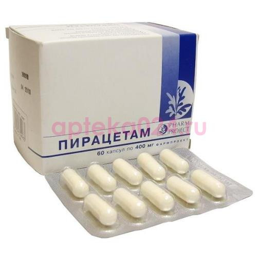 Пирацетам капсулы 400мг №60