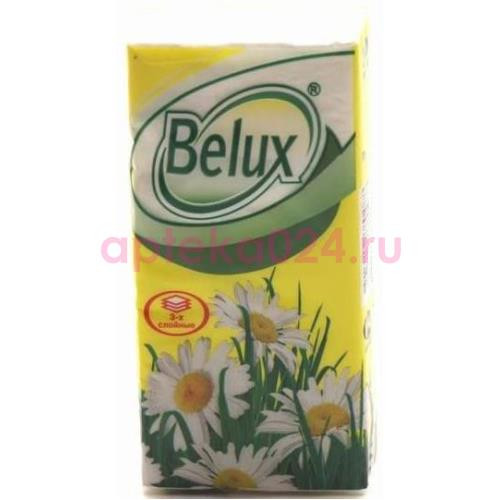 Белюкс платочки носовые 3-х слойные №10 [belux] платки