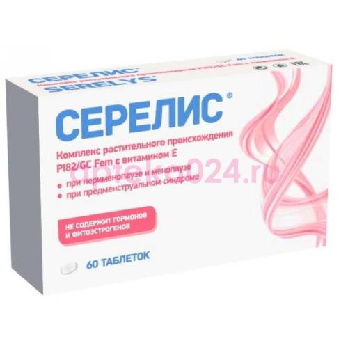 Серелис таблетки 378мг №60