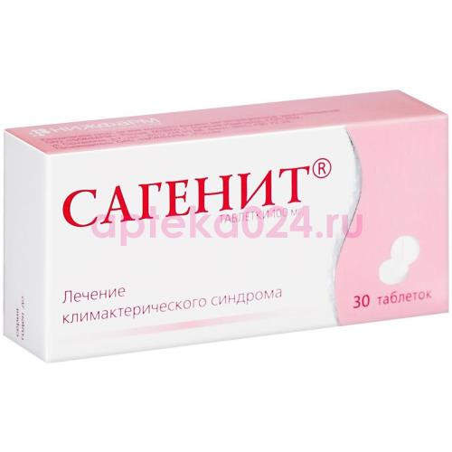 Сагенит таблетки 100мг №30
